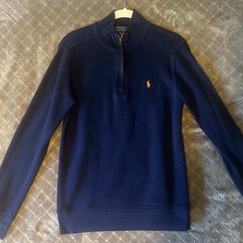 Polo Quarter Zip Sweater